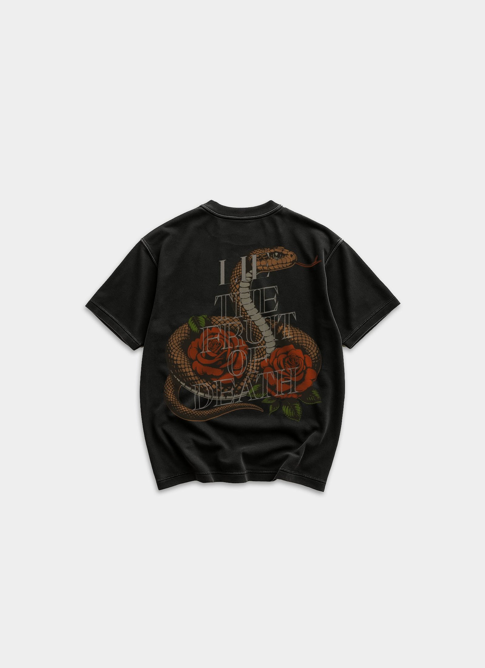 THE FRUIT OF DEATH  BLACK TEE
