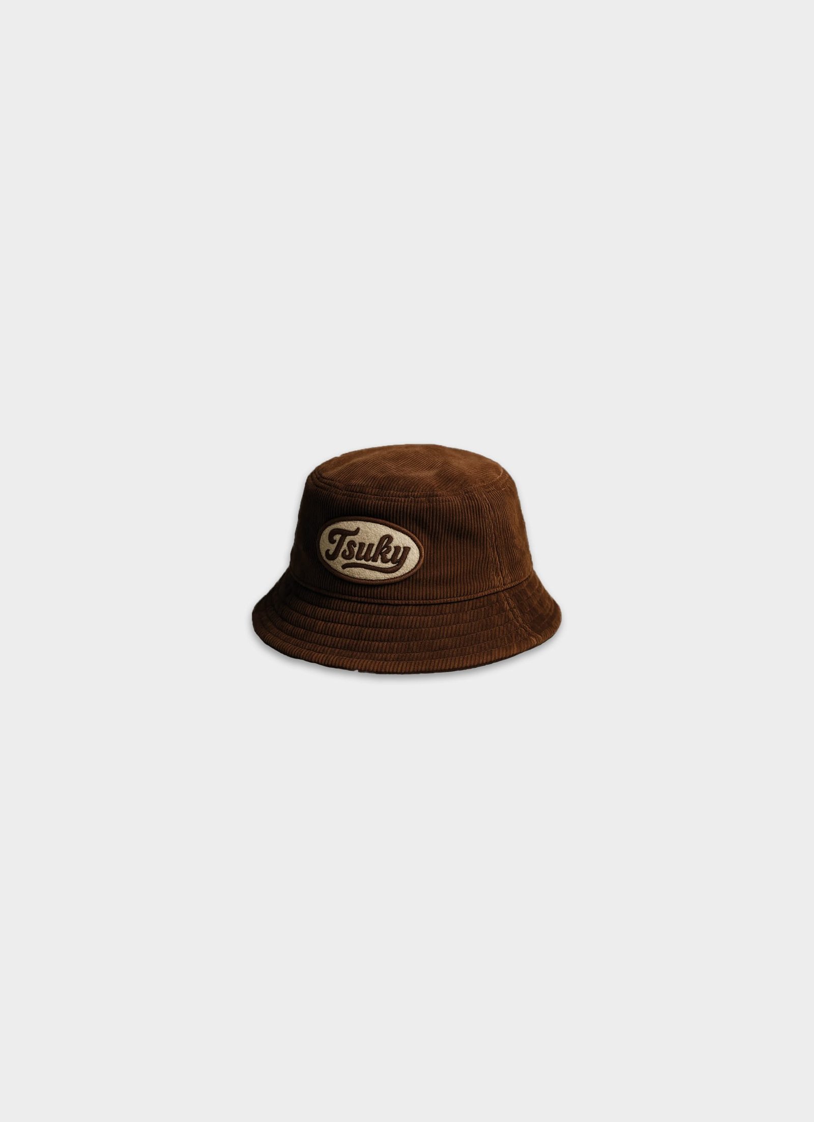 VINTAGE BROWN BUCKET HAT